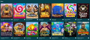 Arcanebet Casino tipos de juego