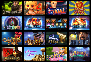 Gossip Slots Casino tipos de juego