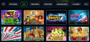 Free Spin casino tipos de juego