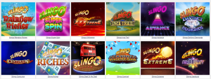 Slingo Casino tipos de juego