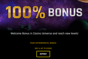 Casino Universe Casino bonos