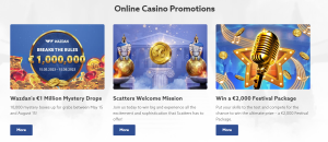 Scatters Casino bonos