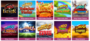 Simba Games Casino tipos de juego