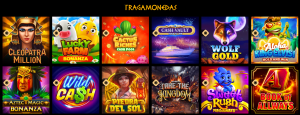 Cleopatra Casino tipos de juego