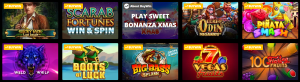 HeySpin Casino tipos de juego