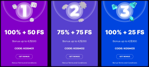 Kosmonaut Casino Online bonos