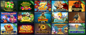 Mondcasino Casino tipos de juego