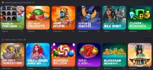 NANOGAMES.IO Casino tipos de juego