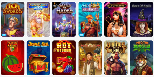 OhMySpins Casino tipos de juego